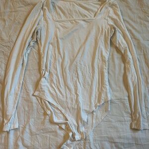 Capsule Basic White Long Sleeve Bodysuit